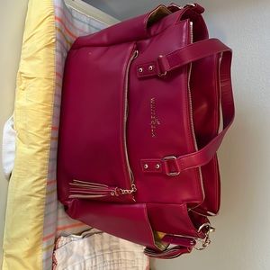 White elm diaper bag regular size.